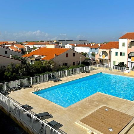 Appartement 4 Personnes Piscine 300 Plage 4Pb287 Le Barcares Luaran gambar
